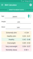 برنامه‌نما BMI Calculator عکس از صفحه