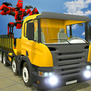 Truck Transport X Ray Robot APK