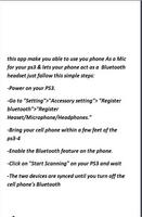 Bluthooth mic for ps3 ps4 pc p تصوير الشاشة 1