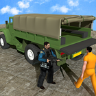 Army Prisoners Truck Transport أيقونة