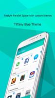 Tema Azul Tiffany para PS captura de pantalla 1