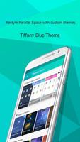 Tema Azul Tiffany para PS captura de pantalla 2