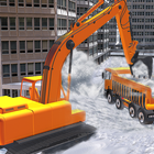 Snow Blower Excavation Shovel icône