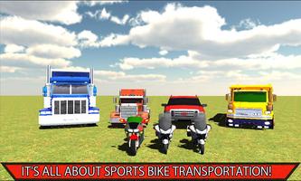 Sports Bike Transporter Truck تصوير الشاشة 2