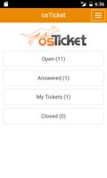 برنامه‌نما osTicket beta - free version عکس از صفحه