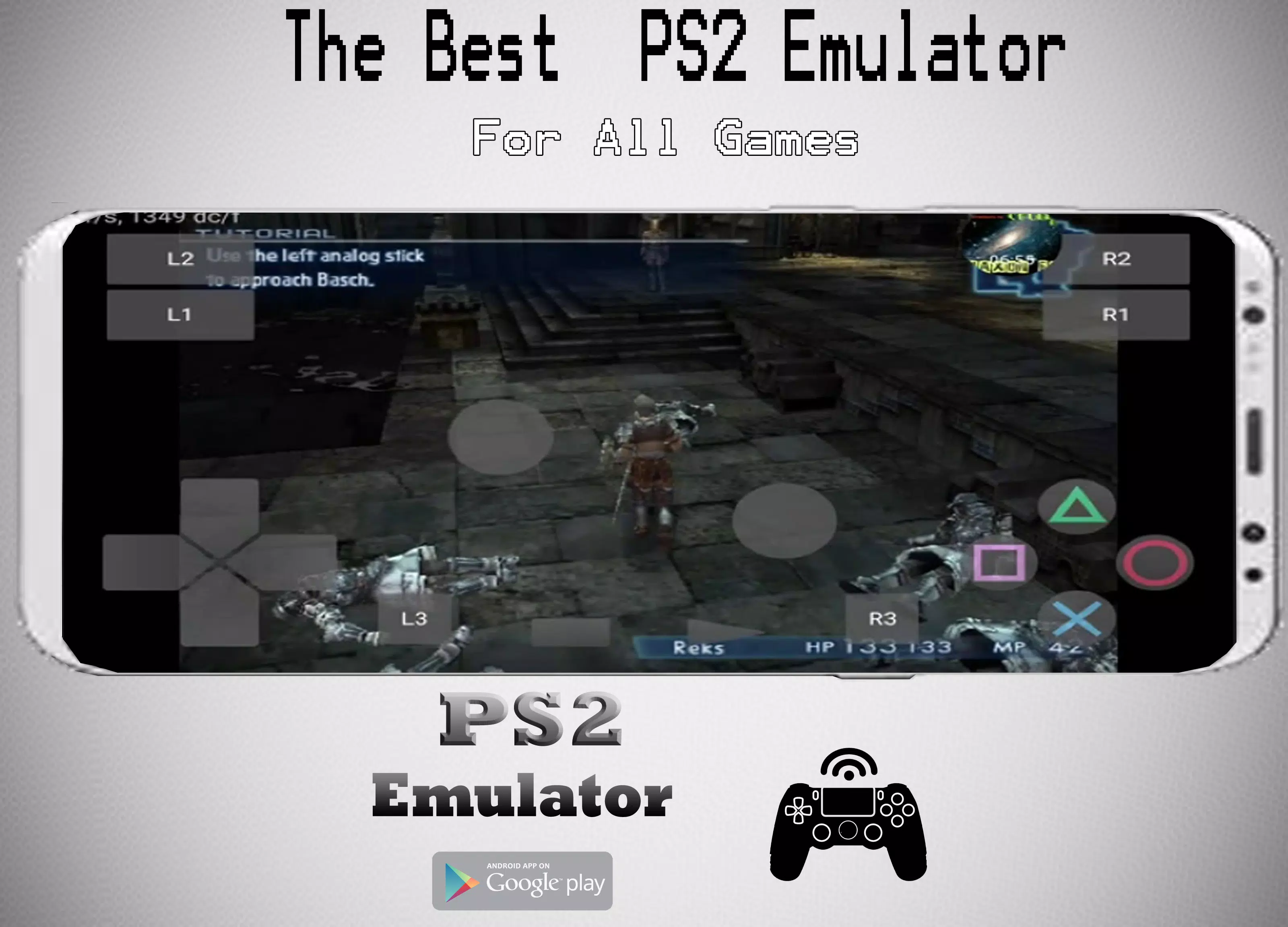 New Ps2 Controller – Play All Games – Emulator ! APK for Android Download
