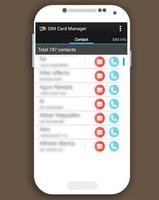 Sim Card Manager 2016 capture d'écran 1