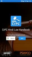 CrPC Hindi - Criminal Code Plakat