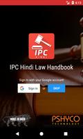 Poster IPC Hindi - Indian Penal Code Law Handbook
