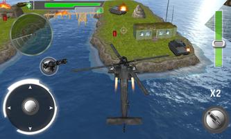 Modern Gunship Helicopter 3D capture d'écran 1