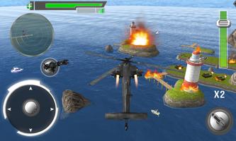 3 Schermata Modern Gunship Helicopter 3D