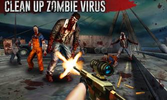 Dead Target Shooting Zombies 3D capture d'écran 1