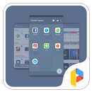 APK Misting Blue Theme 2017