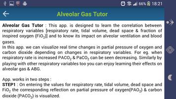 Alveolar Gas Tutor स्क्रीनशॉट 2