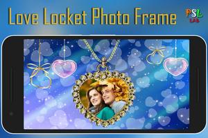 Love Locket Photo Frame plakat