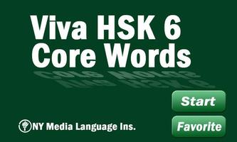 Viva HSK 6급 단어 poster