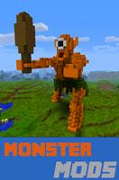 Monster MODS For MCPE Affiche