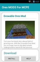 Ores MODS For MCPE capture d'écran 3