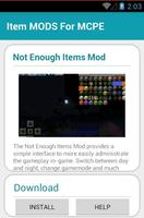 برنامه‌نما Item MODS For MCPE عکس از صفحه