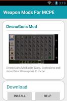 Weapon MODS For MCPE скриншот 2