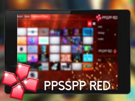 PSSP RED : PREMUIM PSP EMULATOR SIMULATOR الملصق
