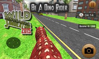 Wild Dinosaur Simulator 2015 পোস্টার