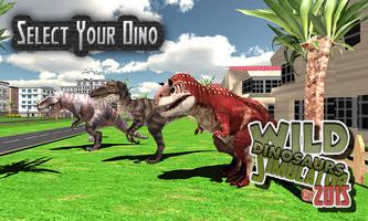 Wild Dinosaur Simulator 2015 স্ক্রিনশট 1