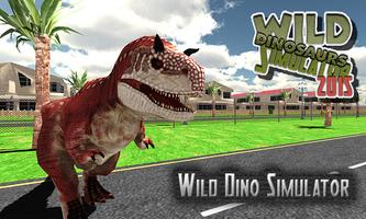 Wild Dinosaur Simulator 2015 syot layar 2