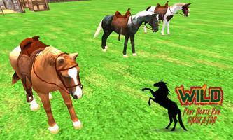 Wild Pony Horse Run Simulator capture d'écran 3