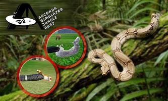Angry Anaconda Snake Attack Simulator 2K18 Affiche