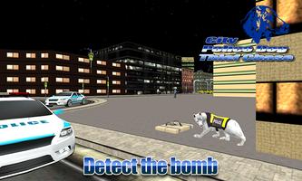 City Police Dog Thief Chase 3D capture d'écran 2