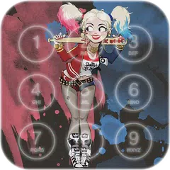 Fan Lock Screen of Harley Quin APK download