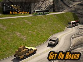 Poster Mountain Truck Cargo Transport