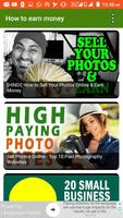 How to earn money poster
