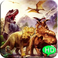 Jurassic Dinosaur 3D LWP APK Herunterladen