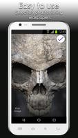 Scary Skull Lock Screen screenshot 3