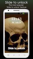 Scary Skull Lock Screen screenshot 1