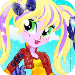 Rainbow Power Pony DressUp