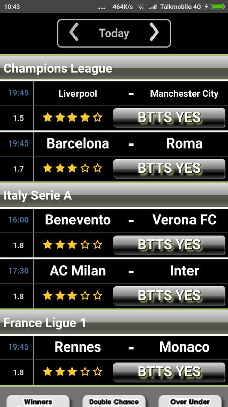 Both Teams To Score Both Teams To Score