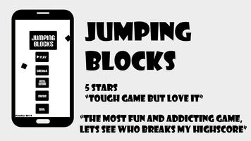 Jumping Blocks Affiche