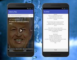 Adexe y Nau - Es Amor última música con letras Screenshot 2