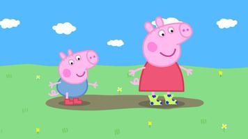 Baby games with Peppa الملصق