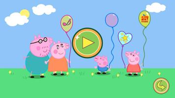 Balloons Pop Peppa Kids Games اسکرین شاٹ 2