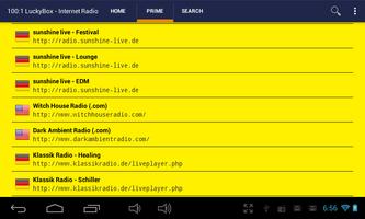 HypnoBox Internet Radio ภาพหน้าจอ 1