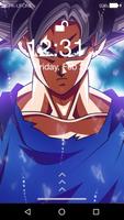 Goku Anime Super HD Lock Screen Affiche