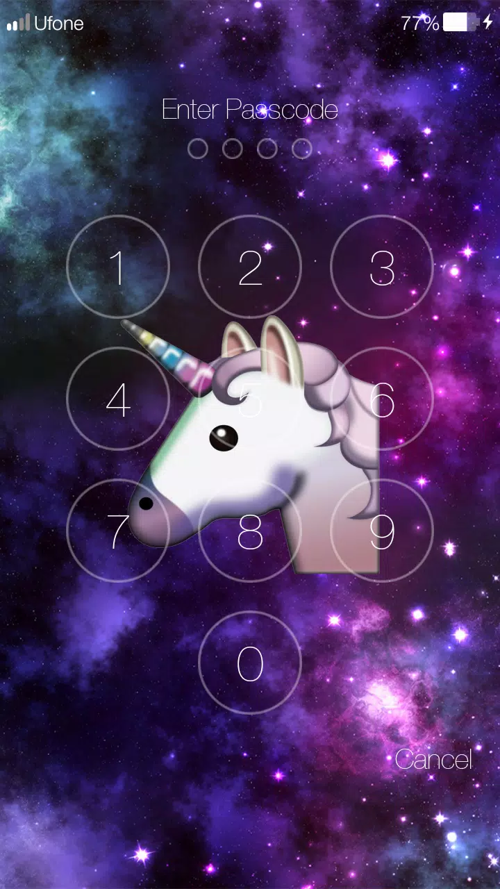 Emoji Unicorn Heart PIN Lock APK for Android Download