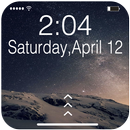 Space Galaxy Lock Screen - Phone X APK