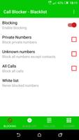 Call Blocker - Blacklist Numbers - FREE capture d'écran 2