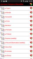 French Newspapers and News الملصق