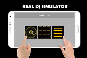 Real DJ Simulator - DJ Music Studio Affiche